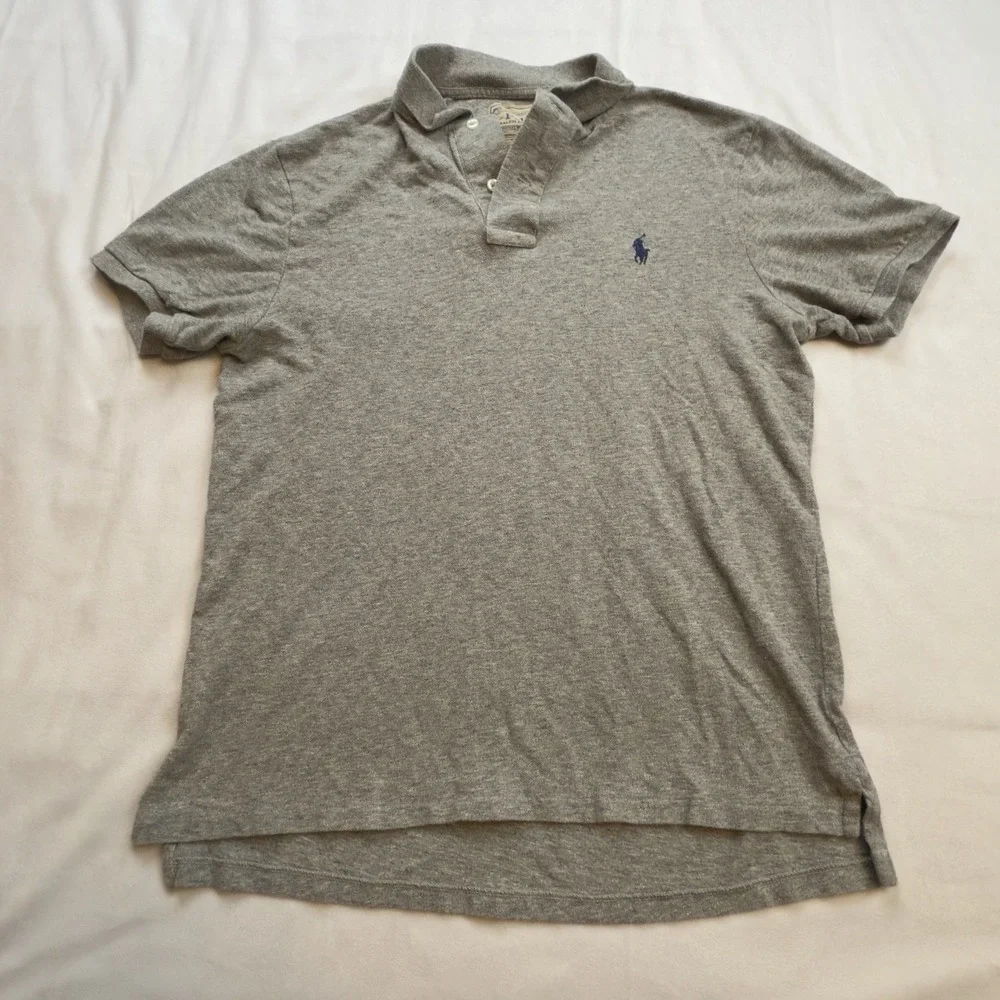 Vintage Authentic Denim Goods Polo‎ Ralph Lauren Men's Polo Shirt Size Med